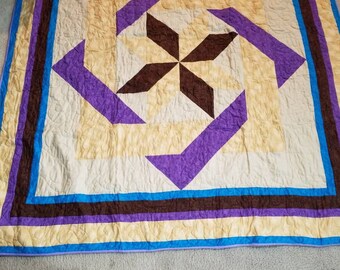 Throw quilt