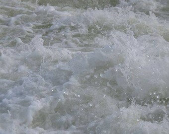 Original photograph semi-rigid plastic whitewater 2 placemat