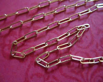 1-100 feet, 14k 14kt Gold Filled Chain Wholesale, 10-15% less, 5.5x2 mm, Rectangle Drawn Cable, medium weight, wholesale SGF SGF98