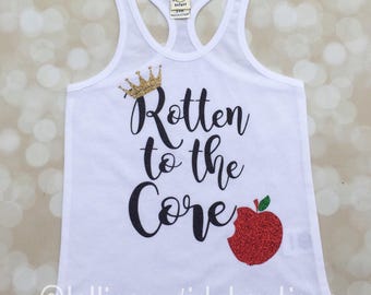 Rotton to the core; tank top; shorts set