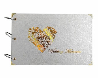 Wedding Memories Guest Book Photo Album