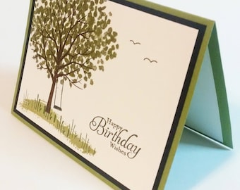 Birthday Card, Handmade Birthday Card, Stampin Up Birthday Card, Birthday Greeting Card, Handmade Card