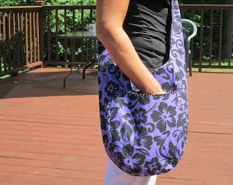 Purple Boho Bag