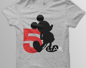 mickey mouse birthday shirts