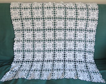 Vintage Crocheted Tablecloth