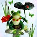 Pattern / Tutorial Beaded Ornament - Master class for creating "Frog"
