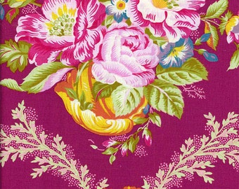 SALE Good Company - Jennifer Paganelli - Vickie in Garnet - 1/2 Yard