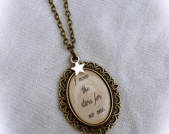 David Bowie Labyrinth Necklace