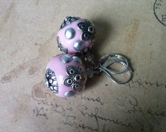 Rosane Kashmiri earrings ~ silver ~