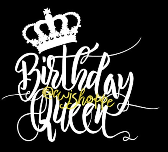 Free Free 166 Birthday Queen With Crown Svg SVG PNG EPS DXF File
