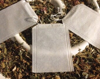 Empty Fillable Loose Leaf Tea Bags 100 Ct