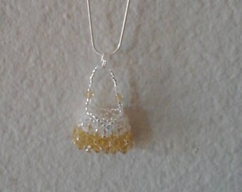 Beaded Purse Necklace