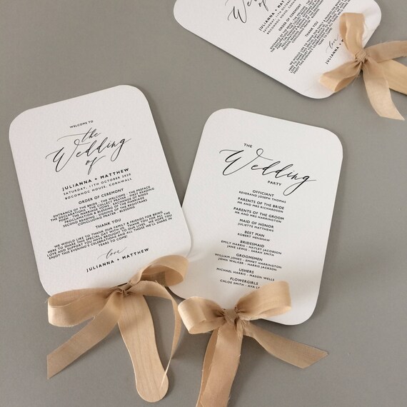 fan wedding program template fan wedding programs instant download fan program printable editable wedding program template kpc10 216