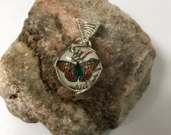 Butterfly Sterling Silver Pendant