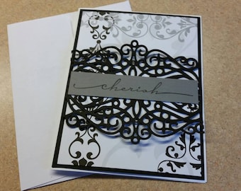 Handmade Sympathy Card. Bereavement. Grief. Loss of a Loved One.
