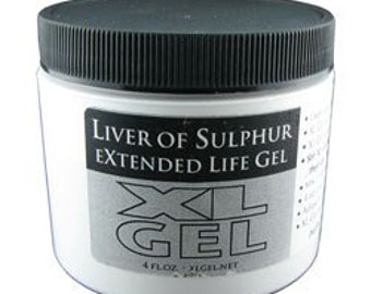 Liver Of Sulphur XL Gel 4oz Wide Mouth Jar