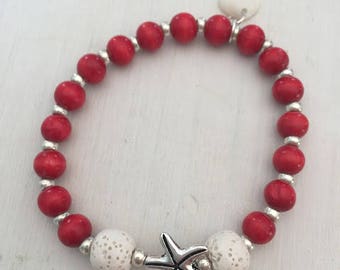 Lava Stone Diffusing Jewelry - Essential Oils Bracelet