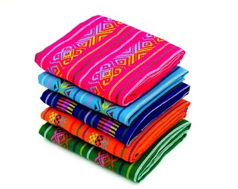 Fabrics Mexicans, Fiesta Decoration, Mexican Party Decor, Mexican Fabric Bundle, tribal fabric by Half yard, Mexican Cinco de Mayp, BUN135