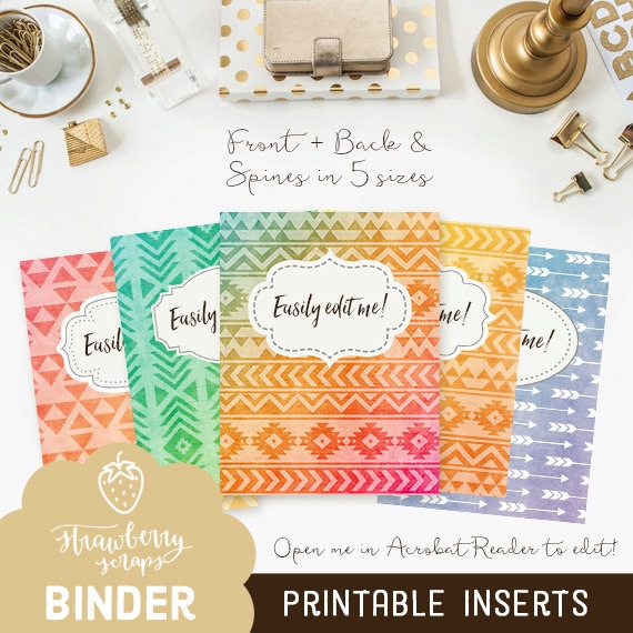 photo binder inserts