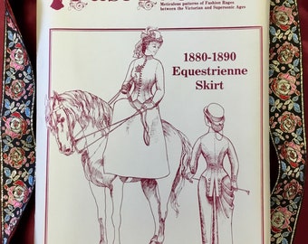 Vintage Women's Equestrienne Skirt Pattern (Uncut)