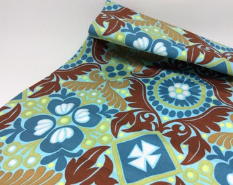 17" of Kashmir Brown AB-11 from Belle by Amy Butler for Rowan Fabrics