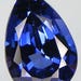 8.21 CT Loose Lab Blue Sapphire Pear Cut 15 x 10 mm Lab Created Lab Corundum Loose Lab Sapphire Loose Gemstone