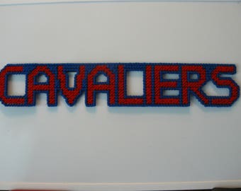 Cavaliers in Handmade, Needlepoint Magnets