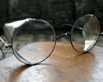 Vintage Willson Motorcycle Folding Safety Glasses