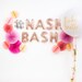 Nashville Bachelorette Party / Nash Bash Balloons / Nash Bash Decor / Nash Bash Backdrop / Rose Gold Letter Balloons / Nashlorette Party