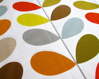 Orla Kiely 100% Cotton Fabric - Multi Stem - Curtain Fabric Quilting fabric Fabric Remnants or meters