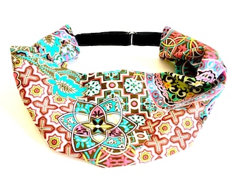 Yoga Headband, Running Headband, Fitness Headband, Workout Headband, Wide Headband, Crossfit Headband, Adjustable Headband