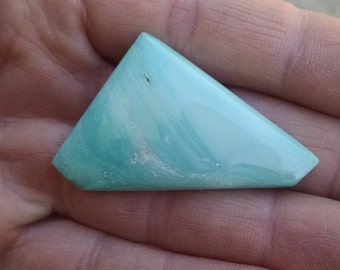natural turquoise with swirl pattern