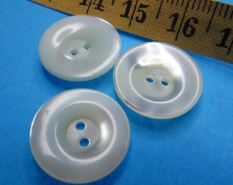 Set of 3 Pearl buttons 1.5 cm - #1042_15