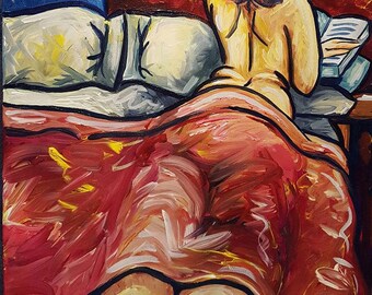 Woman Reading (Prints)