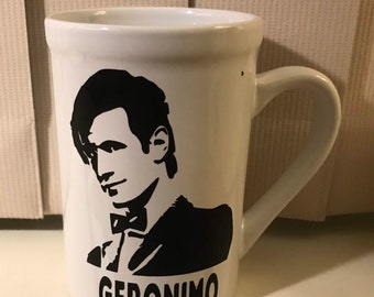 Doctor Who, 11th Doctor, Matt Smith, Geronimo 16oz mug
