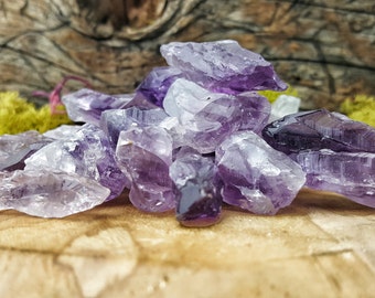Raw Amethyst Crystal Quartz 4oz. Lot - 341