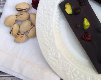 Belgian Chocolate Nut and Dried Fruit Bark Bark All Natural (1/2 lb.) NOT BARS