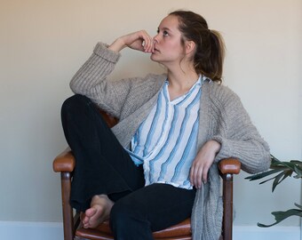 Oversized Sweater Cardigan