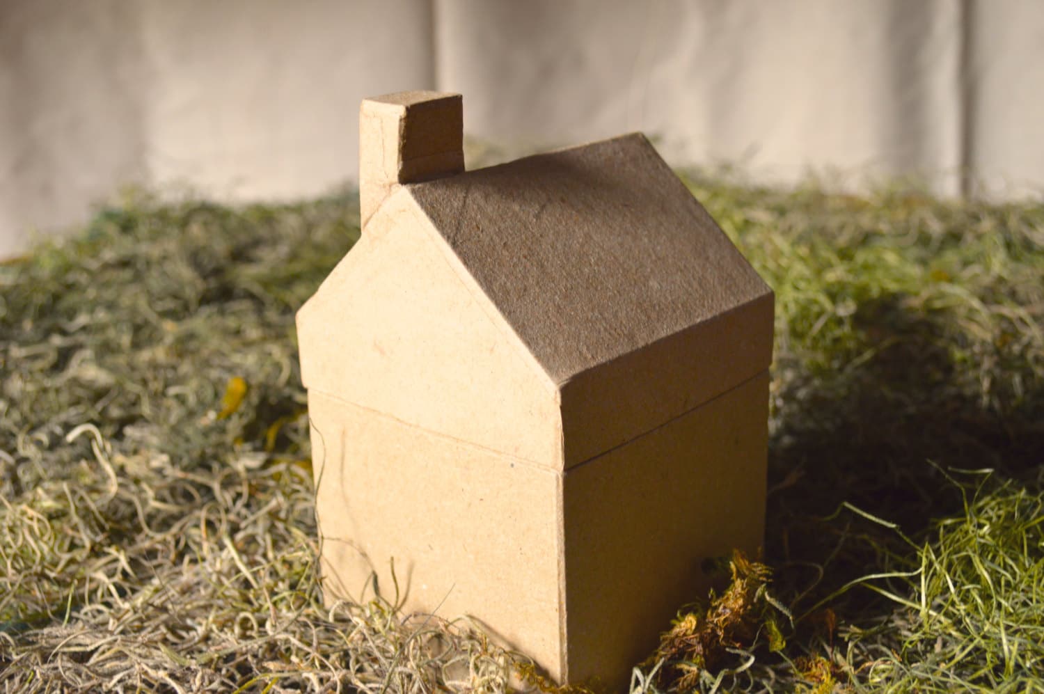 Small Paper Mache House You Imagine You Design Craft