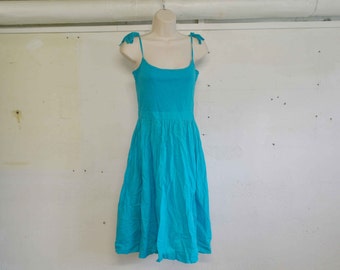 Vintage 70 Little Blue Dress
