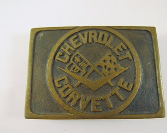 Vintage Chevrolet Corvette Belt buckle