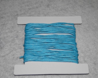 Thread cotton, 5 m x 1 mm blue