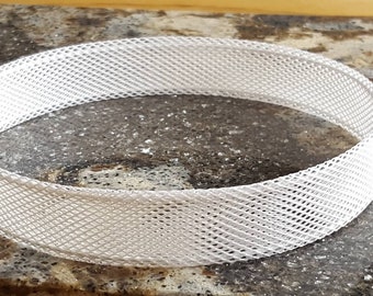Circle Halo Buckram Wide Base Millinery Supply Bridal Hat Open Pillbox