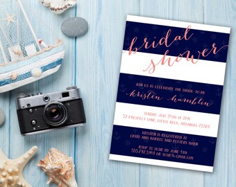 DIY Digital Printable Bridal Shower Invitation