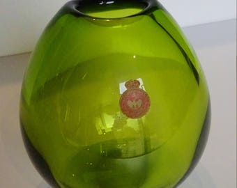 Per Lutken Holmegaard Drop Vase