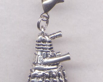 Dalek Stitch Marker Clip Dr Who Whovian Zipper Pull Single /SM232