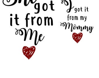 Download Mother daughter svg | Etsy