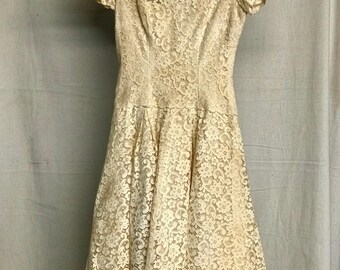 Vintage 1950s Julius Garfinckel Prom Dress