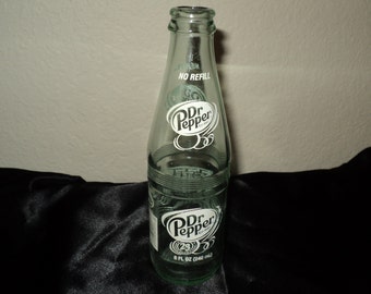 Dr. Pepper Bottle Empty Collectable 8 oz