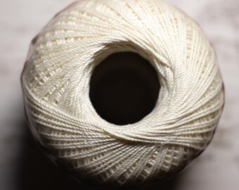 Aunt Lydia's Crochet Thread Fashion 3 Bridal White
